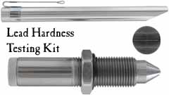 LEE Lead Hardness Tester,
in Brinell scale
